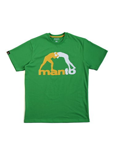 MANTO logo T-SHIRT - green